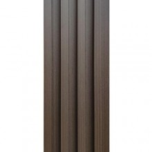 Декоративна стінова рейка Sticker Wall WPC Венге 160x3000x23 мм (SW-00001537)