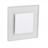 Світильник сходовий Kanlux Apus 7.5x7.5x0.7 см Білий (Kan26841)