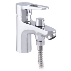 Змішувач для умивальника ZERIX PUD1 045 з виходом для лійки (ZX2870)