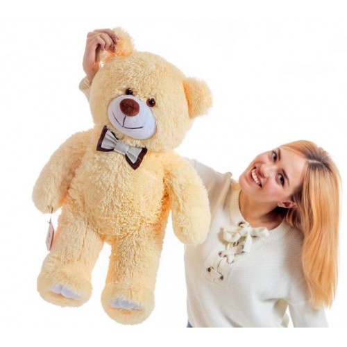 Плюшевий ведмедик Mister Medved Бадді 85 см Бежевий (002) Плюшевий ведмедик Mister Medved Бадді 85 см Бежевий (002)