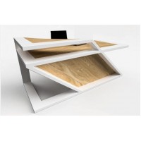 Офісний стіл у стилі Loft NS-1301 930x1300x750 мм Белый