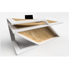 Офісний стіл у стилі Loft NS-1301 930x1300x750 мм Белый