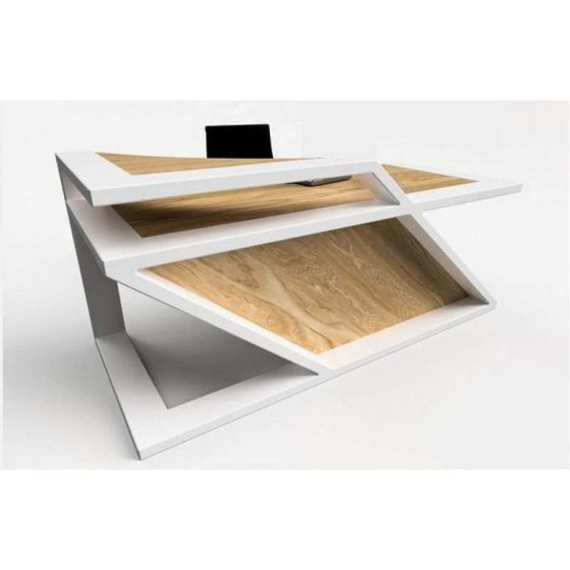 Офісний стіл у стилі Loft NS-1301 930x1300x750 мм Белый