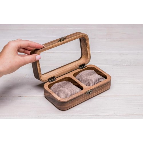 Підставка органайзер для годинників ecoWalnut 7х18х9.5 см Підставка органайзер для годинників ecoWalnut 7х18х9.5 см