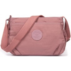 Жіноча сумка на плече JIELSHI LANH6 28х17х11 см Рожевий (2446166802)