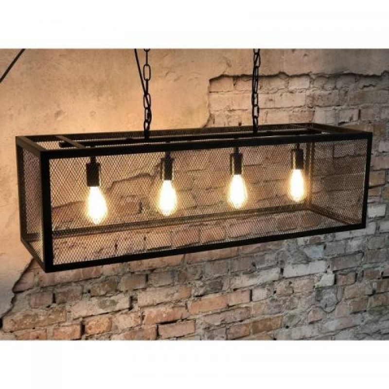 Світильник підвісний з металу GoodsMetall у стилі Лофт 950х250х250 СК40