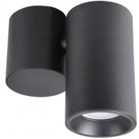 Точковий світильник Polux Hobro 14.5x7x14 см Чорний (Pol315403)