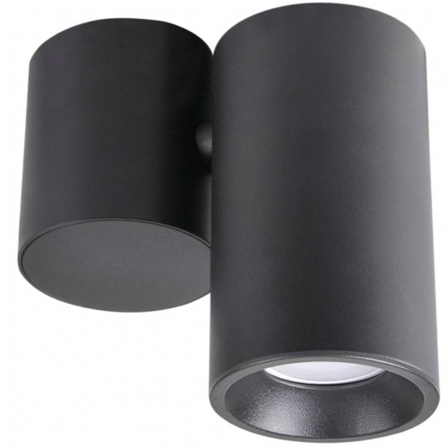 Точковий світильник Polux Hobro 14.5x7x14 см Чорний (Pol315403)