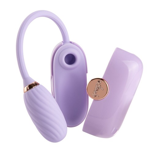 Вакуумний кліторальний стимулятор Otouch Louis Vibrate Purple з віброяйцем, у кейсі в інтернет супермаркеті PbayMarket!