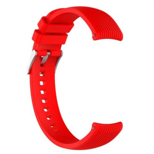 Ремінець BeWatch силіконовий ECO2 для годинника універсальний 20мм Червоний (1012103) Ремінець BeWatch силіконовий ECO2 для годинника універсальний 20мм Червоний (1012103)
