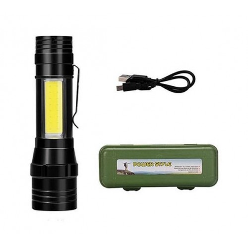 Ліхтарик ручний акумуляторний Bailong X-Balog BL-T6-19 (2105418559) Ліхтарик ручний акумуляторний Bailong X-Balog BL-T6-19 (2105418559)