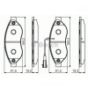 Колодки гальмові Bosch дискові передні CITRON/FIAT/PEUGEOT F PR2 0986495096 в інтернет супермаркеті PbayMarket!