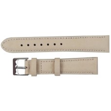 Ремінець для годинника зі шкіри Mykhail Ikhtyar 18 мм Бежевий (S148-18S beige)