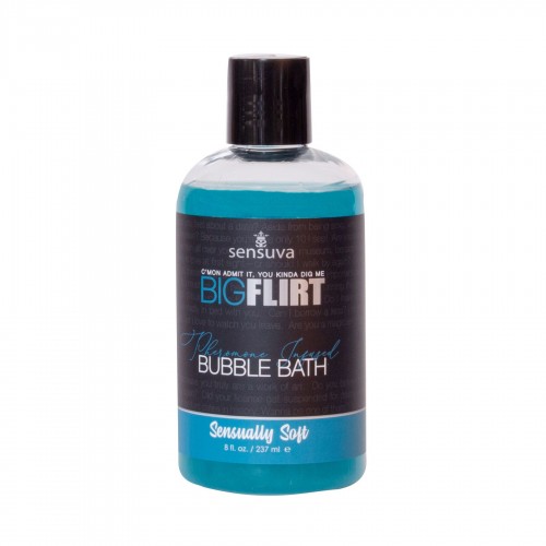 Піна для ванни Sensuva — Big Flirt Pheromone Bubble Bath — Sensually Soft (237 мл) в інтернет супермаркеті PbayMarket!