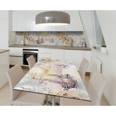 Наклейка вінілова на стіл Zatarga  