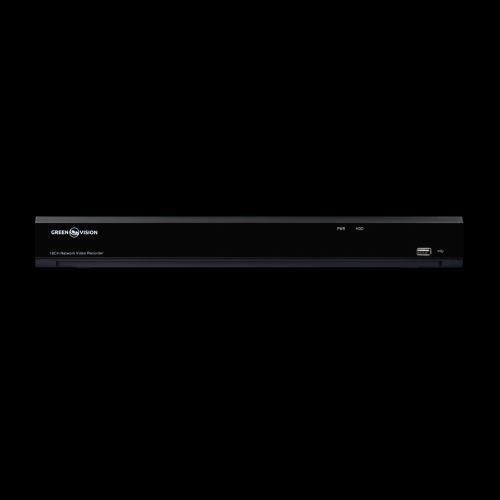 IP відеореєстратор 16-канальний 12MP NVR GreenVision GV-N-I017/16 12MP 12MP (V2) IP відеореєстратор 16-канальний 12MP NVR GreenVision GV-N-I017/16 12MP 12MP (V2)