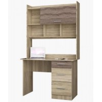 Комп'ютерний стіл Еверест Школяр-4 Сонома + трюфель Комп'ютерний стіл Еверест Школяр-4 Сонома + трюфель