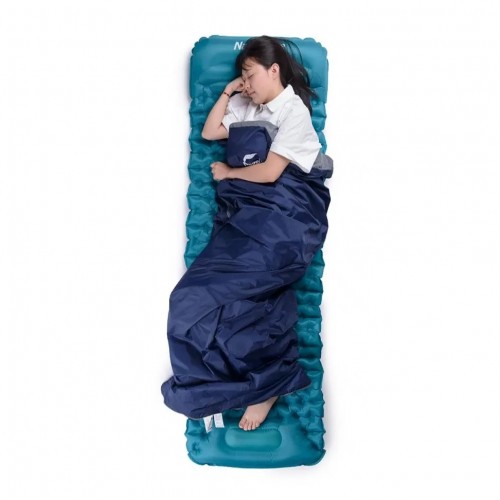 Спальник Naturehike LW180 NH21MSD04 XL L лівий Темно-синій (1047-6927595788172-L)