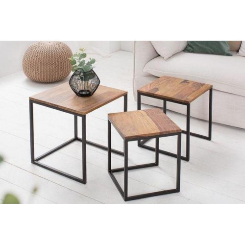 Комплект журнальних столиків GoodsMetall у стилі Лофт КЖС37 Комплект журнальних столиків GoodsMetall у стилі Лофт КЖС37