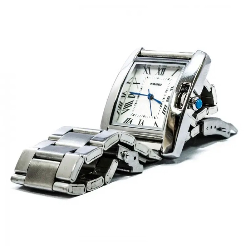 Жіночий наручний годинник Skmei 1284 Сріблястий