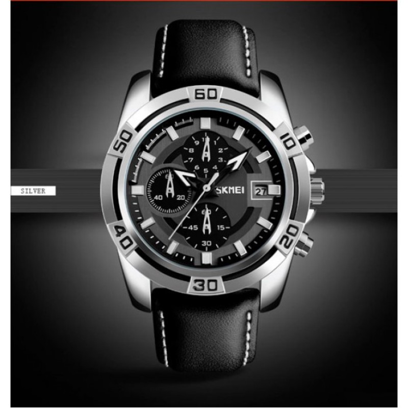 Чоловічий годинник Skmei 9156 Avalon Чорний