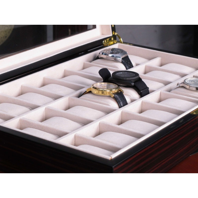 Скринька для зберігання годинників Salvadore WB/1087/24.E Бордовий