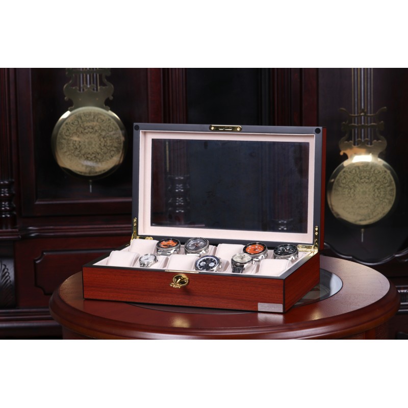 Скринька для зберігання годинників Salvadore Бордовий WB/1087/12.C