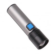 Ліхтарик світлодіодний ручний акумуляторний Fleshlight K31 Сірий