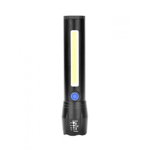 Ліхтар ручний із вбудованим акумулятором та зарядкою X-BALOG BL-C62 XPE + COB USB Ліхтар ручний із вбудованим акумулятором та зарядкою X-BALOG BL-C62 XPE + COB USB