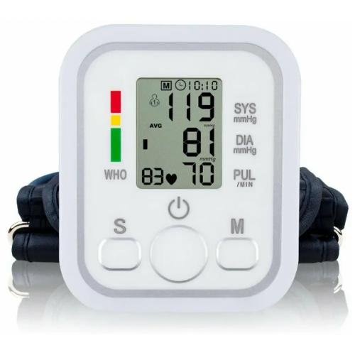 Плечовий автоматичний тонометр RIAS B08 PET White