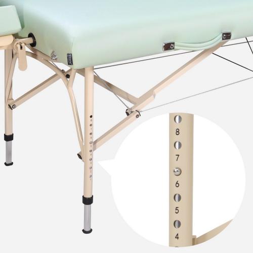 Масажний стіл Master Massage Bel Air 71x183 см Лілійно-зелений (104064) Масажний стіл Master Massage Bel Air 71x183 см Лілійно-зелений (104064)