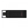 Флеш-накопичувач USB3.2 128GB Type-C Kingston DataTraveler 70 Black (DT70/128GB) в інтернет супермаркеті PbayMarket!