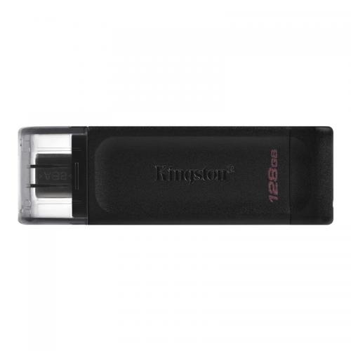 Флеш-накопичувач USB3.2 128GB Type-C Kingston DataTraveler 70 Black (DT70/128GB) в інтернет супермаркеті PbayMarket!