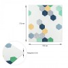 Панель стінова 3D 700х770х4мм мозаїка синьо-жовта (D) Sticker Wall SW-00002016