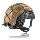 Тактична каска FAST NIJ IIIA та кавер M Мультикам
