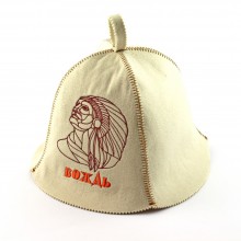 Банна шапка Luxyart Вождь One Size білий LС-61