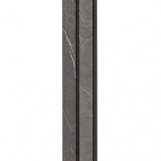 Декоративна стінова рейка Sticker Wall PS 2900x120x12 мм Чорний мармур (SW-00001751)