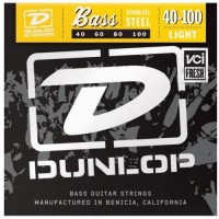 Струни для бас-гітари Dunlop DBS40100 Stainless Steel Bass Light Strings 40/100 Струни для бас-гітари Dunlop DBS40100 Stainless Steel Bass Light Strings 40/100