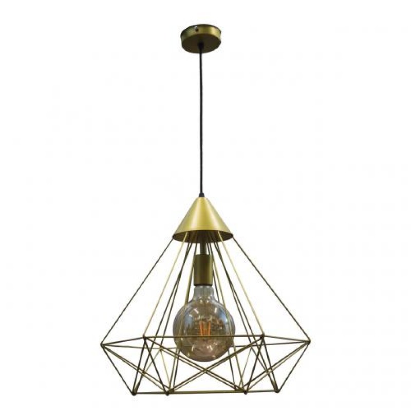 Світильник підвісний MSK Electric Crystal у стилі лофт NL 0541 G