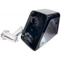 Електром'ясорубка із соковижималкою та насадками для ковбас та кебе Domotec MS-2023 чорна 3000W (MS-2023_1840)