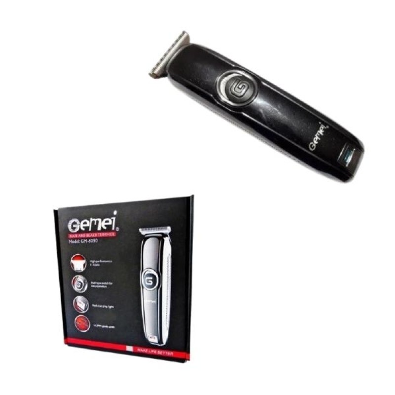 Бездротова акумуляторна машинка для стрижки Gemei GM-6050