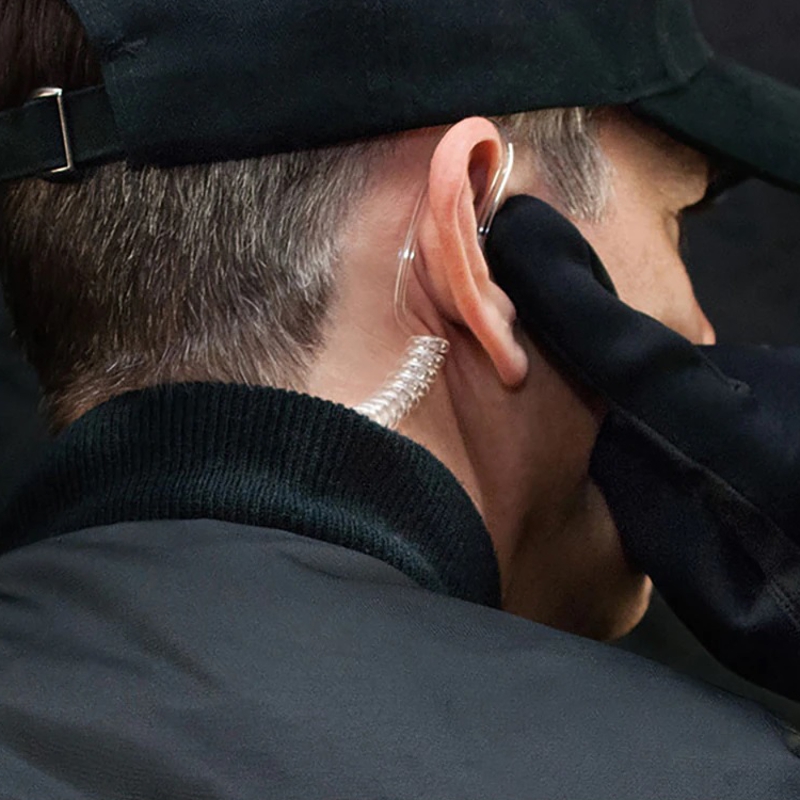 Провідна гарнітура з кнопкою PPМ Retevis EAK001 для рацій Retevis, Kenwood, Baofeng та інших