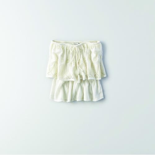 Майка AEO Eyelet Ruffle Cream XS Білий (2351-7338WT-XS) в інтернет супермаркеті PbayMarket!