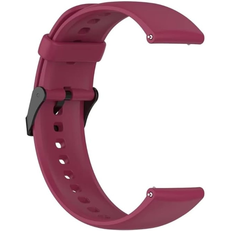Ремінець силіконовий для годинника універсальний BeWatch HW 22 мм Фіолетовий