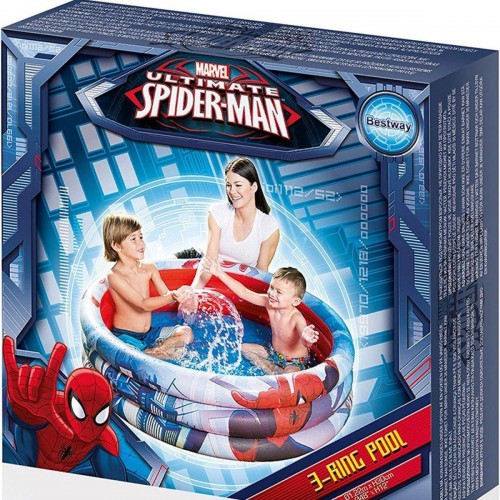 Дитячий надувний басейн Bestway 98018 «Спайдер Мен, Людина-Павук», 122 х 30 см (hub_220qyn) в інтернет супермаркеті PbayMarket!