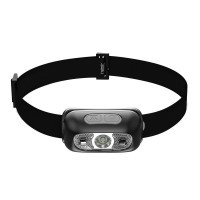 Ліхтар налобний перезаряджуваний Solve Rechargeable KT6008003 LED Black