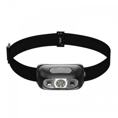 Ліхтар налобний перезаряджуваний Solve Rechargeable KT6008003 LED Black