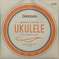 Струни для укулеле D'Addario EJ87B Titamium Baritone Ukulele Strings 28/35 Струни для укулеле D'Addario EJ87B Titamium Baritone Ukulele Strings 28/35