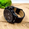 Чоловічий наручний годинник Skmei 1309 Black 1309BK (17126-hbr)