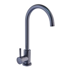 Змішувач для кухні з нерж. сталі SUS304 ( чорний) Champion SUS-011 Black (CH0344)